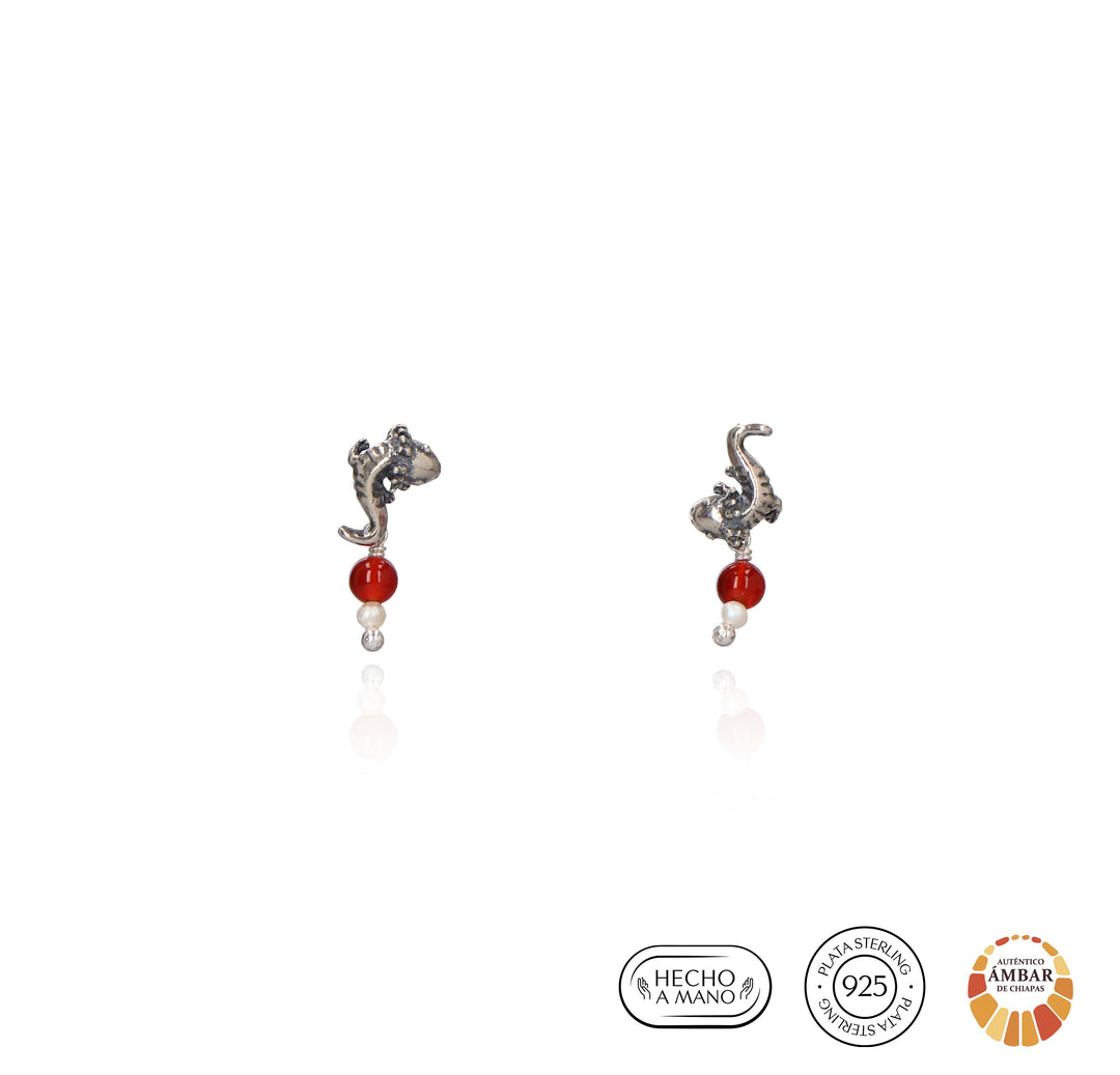 Aretes Ajolote mini