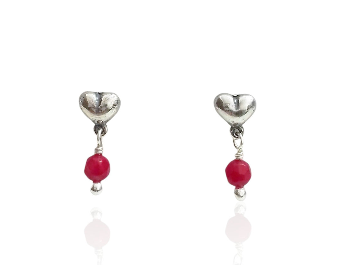 Aretes corazón mini