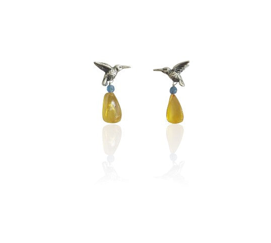 Aretes Colibrí