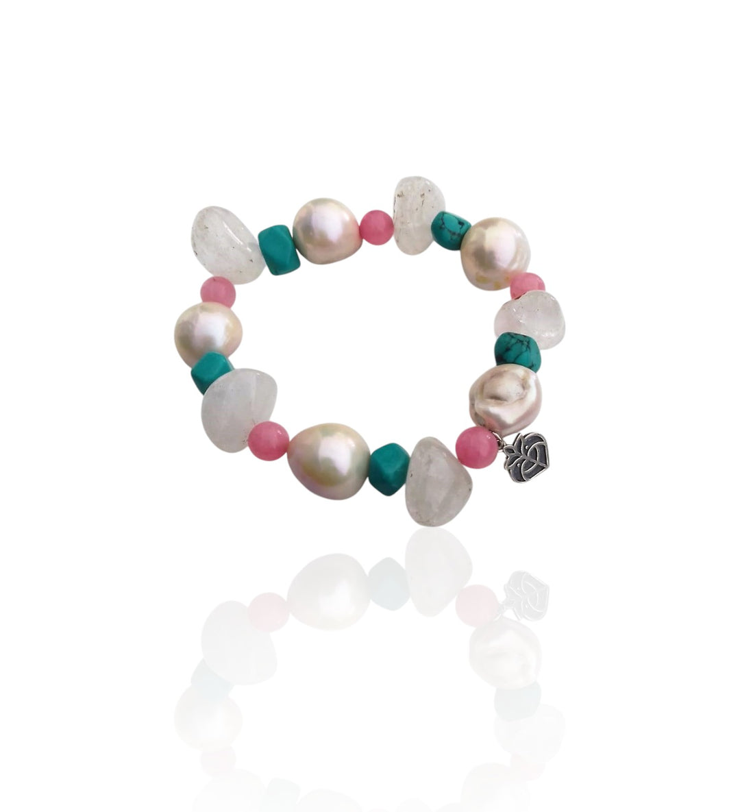 Pulsera de Varias Piedras en elastico