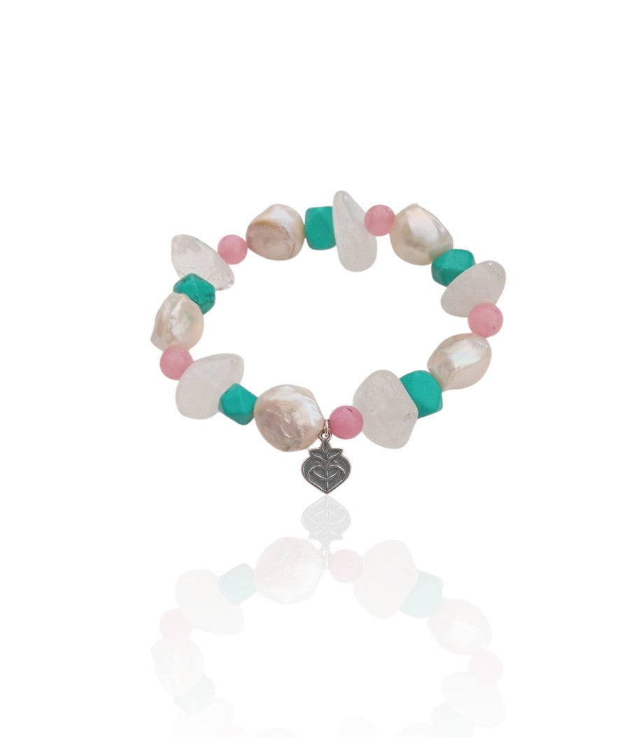 Pulsera de Varias Piedras en elastico