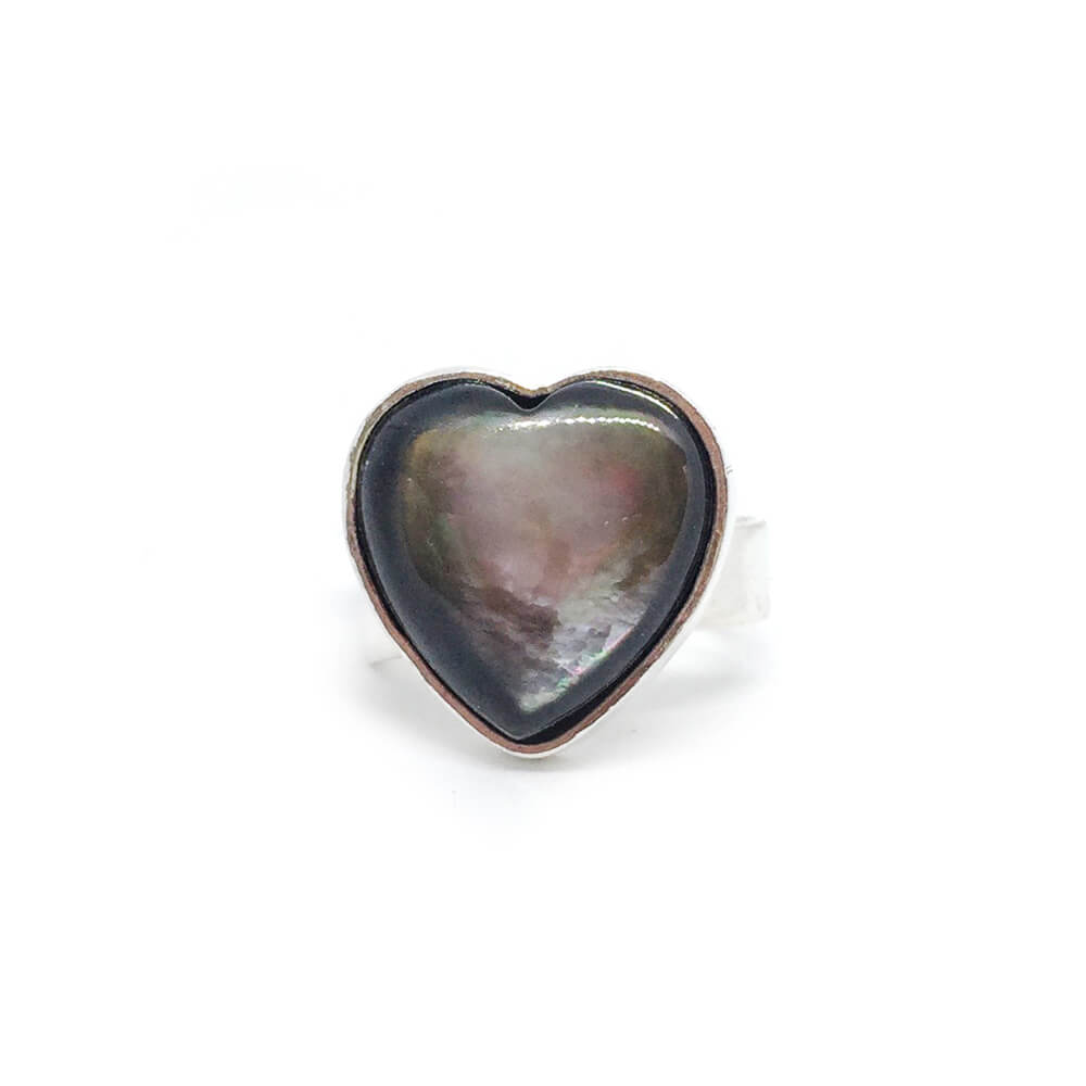 Anillo Corazón de Nácar